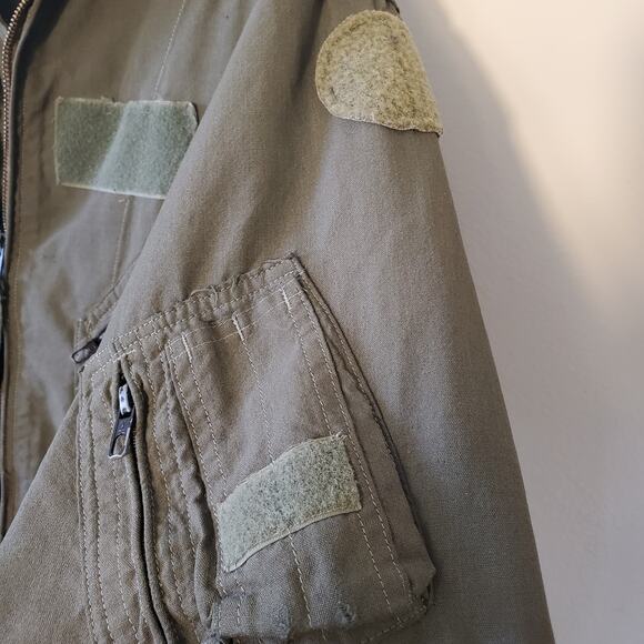 Flight Suit 42R Military Green Coveralls Overalls Mens Fly CWU-27P Type L Class1 - Picture 7 of 13